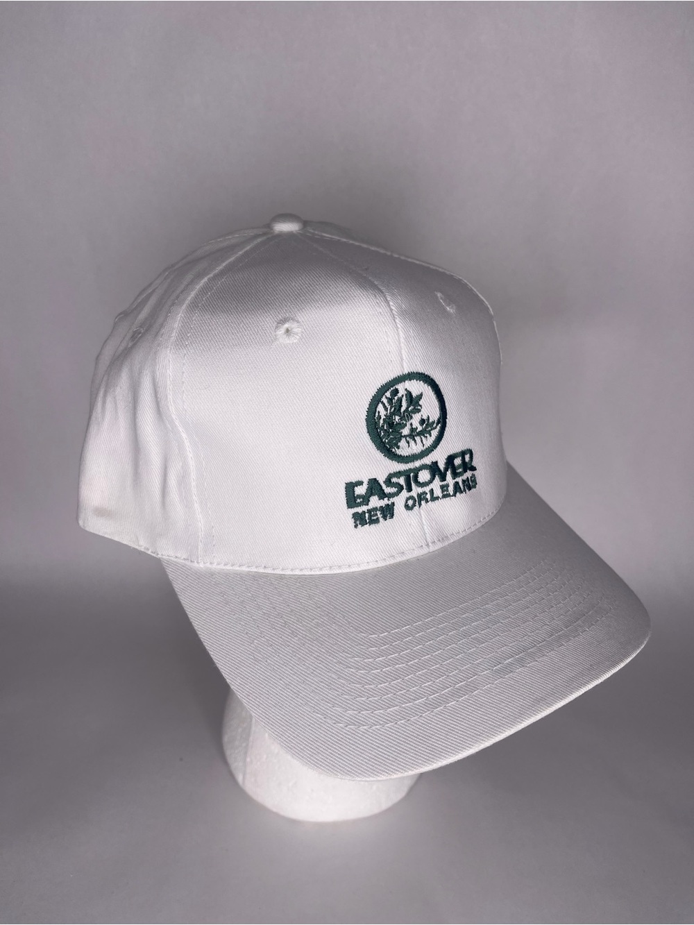 Eastover New Orleans White Baseball Cap golf hat